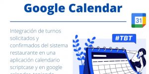 Scriptcase - Integrando Scriptcase con Google Calendar